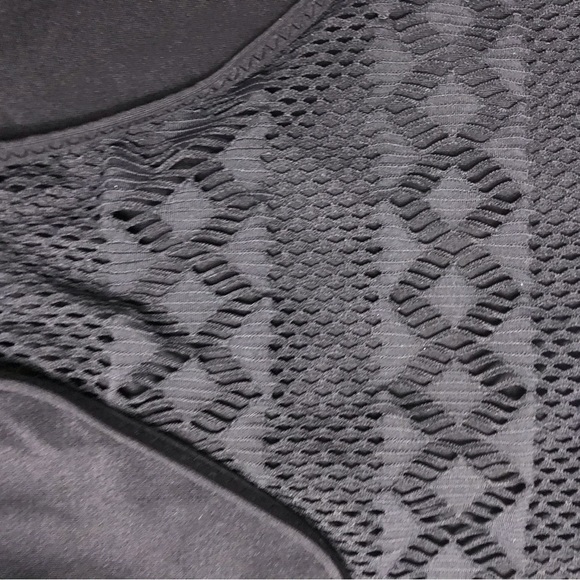 Becca By Rebecca Virtue Colorplay Crochet Hipster Swim Bottom Size S Black - Picture 10 of 14